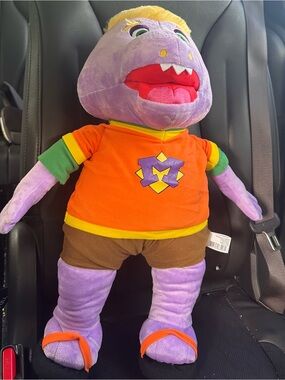 Chuck E Cheese Mr. Munch Plush Stuffed Animal Doll Large 22"-23" toy